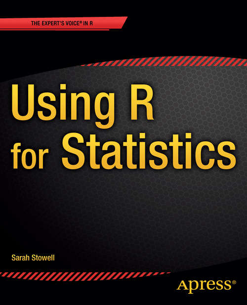 Book cover of Using R for Statistics (1st ed.)