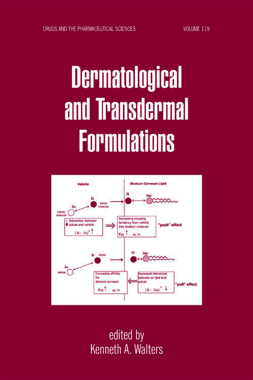 Book cover of Dermatological and Transdermal Formulations