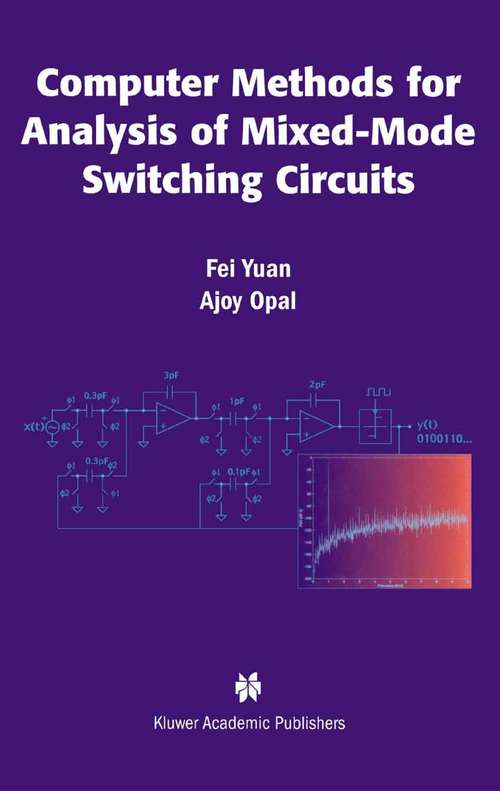 Book cover of Computer Methods for Analysis of Mixed-Mode Switching Circuits (2004)