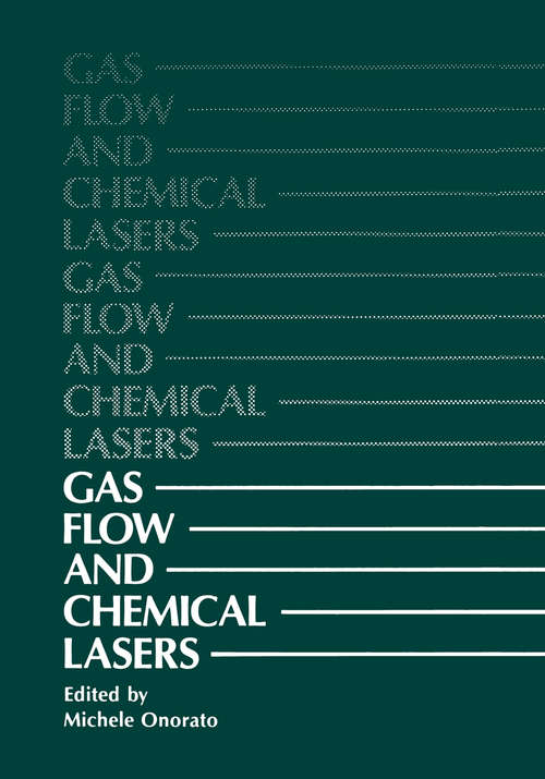 Book cover of Gas Flow and Chemical Lasers (1984)