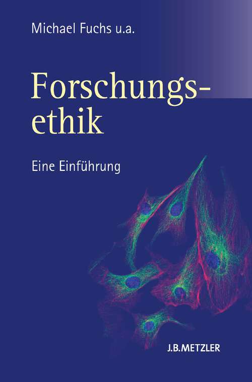 Book cover of Forschungsethik: Eine Einführung
