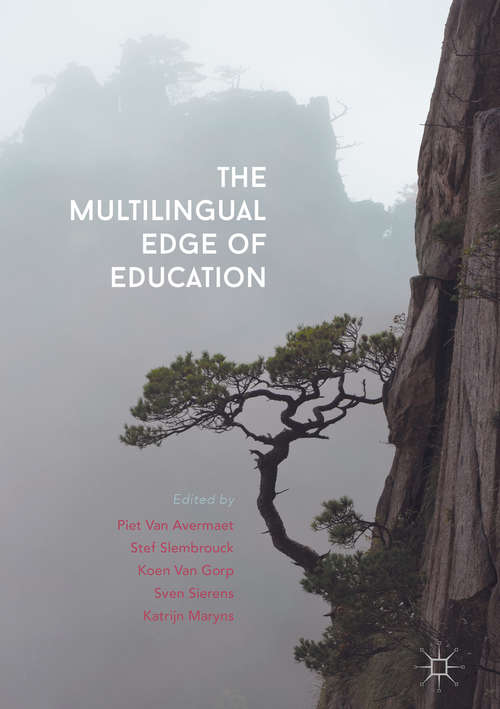 Book cover of The Multilingual Edge of Education (1st ed. 2018)