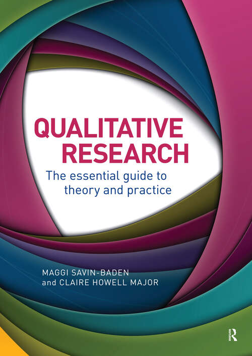 Book cover of Qualitative Research: The Essential Guide to Theory and Practice