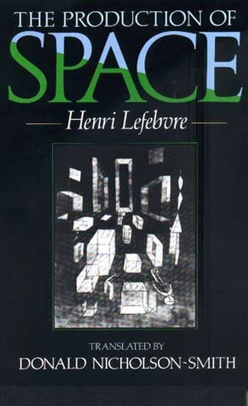 Book cover of The Production Of Space
