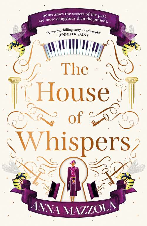 Book cover of The House of Whispers: The thrilling new novel from the bestselling author of The Clockwork Girl!