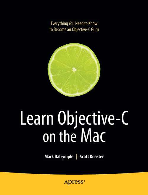 Book cover of Learn Objective-C on the Mac (1st ed.)