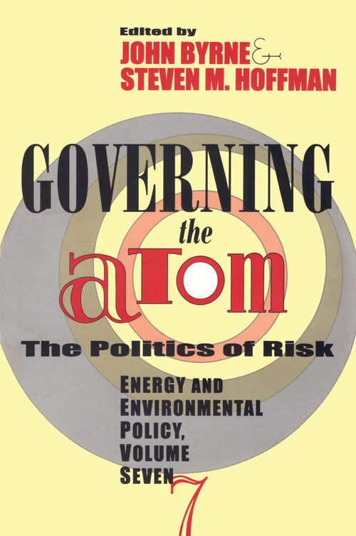 Book cover of Governing the Atom