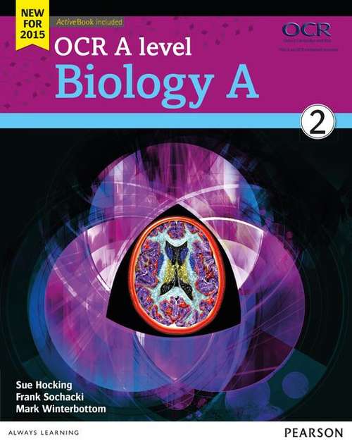 Book cover of OCR A Level Biology A (PDF)