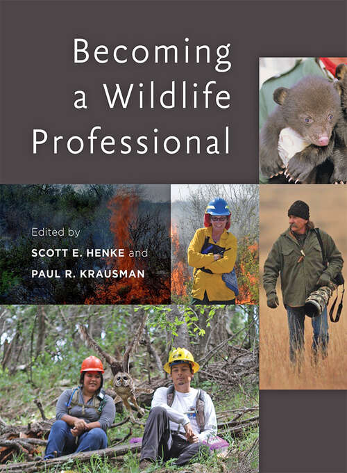 Book cover of Becoming a Wildlife Professional