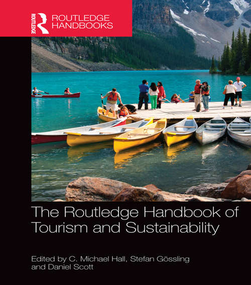 Book cover of The Routledge Handbook of Tourism and Sustainability