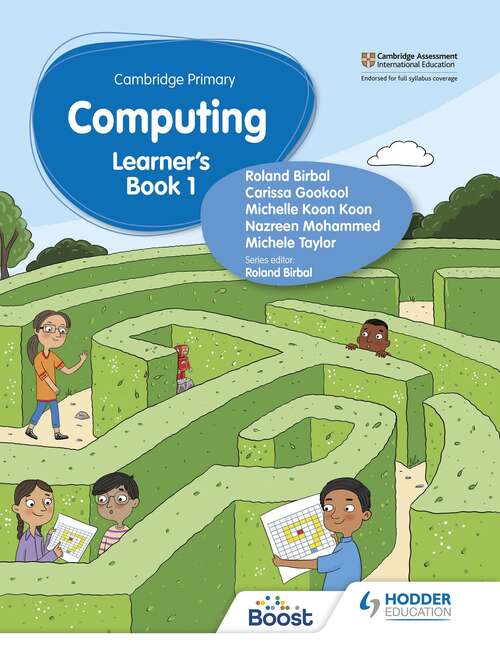 Book cover of Cambridge Primary Computing Learner's Book Stage 1