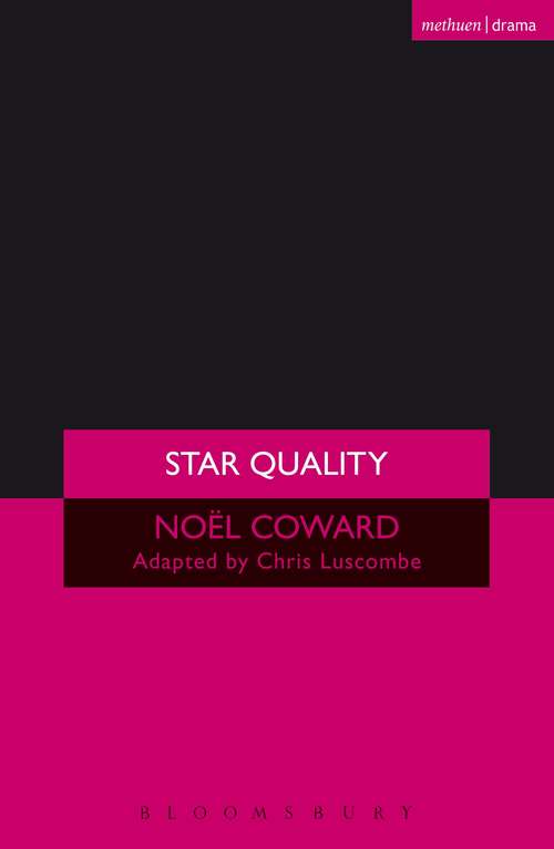 Book cover of Star Quality (Modern Plays)