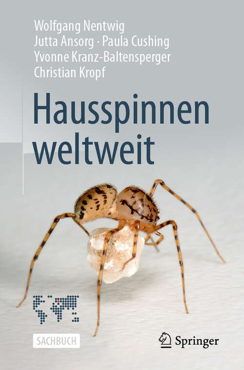 Book cover of Hausspinnen weltweit (2024)