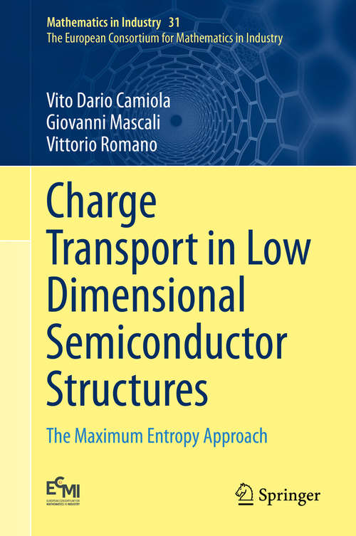 Book cover of Charge Transport in Low Dimensional Semiconductor Structures: The Maximum Entropy Approach (1st ed. 2020) (Mathematics in Industry #31)