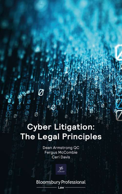 Book cover of Cyber Litigation: The Legal Principles