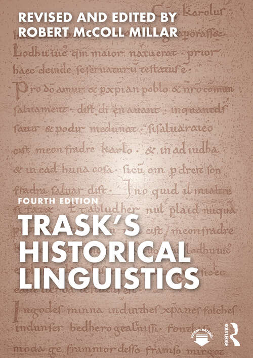 Book cover of Trask's Historical Linguistics