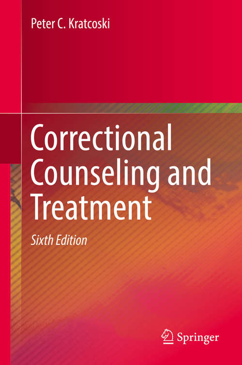 Book cover of Correctional Counseling and Treatment