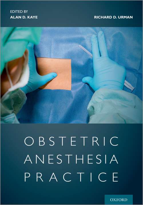 Book cover of Obstetric Anesthesia Practice
