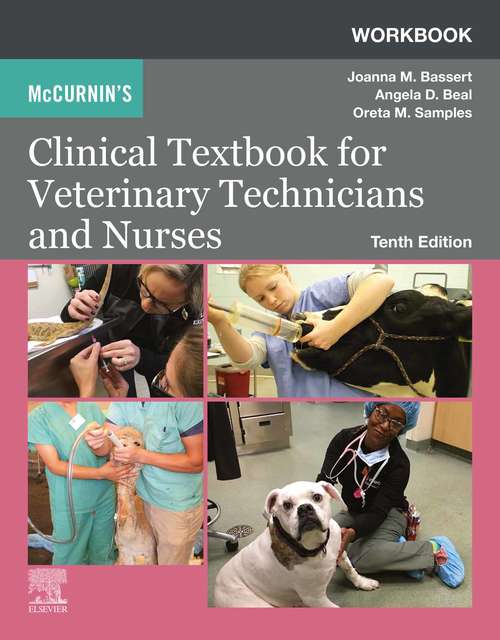Book cover of Workbook for McCurnin's Clinical Textbook for Veterinary Technicians E-Book (10)