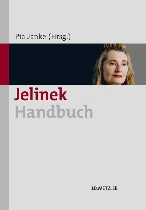 Book cover of Jelinek-Handbuch