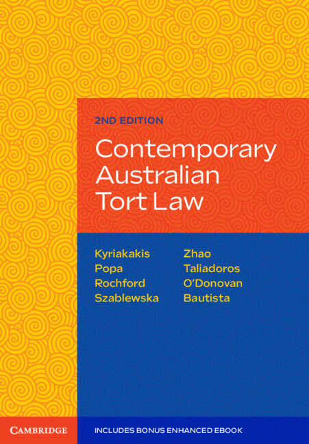 Book cover of Contemporary Australian Tort Law (2)