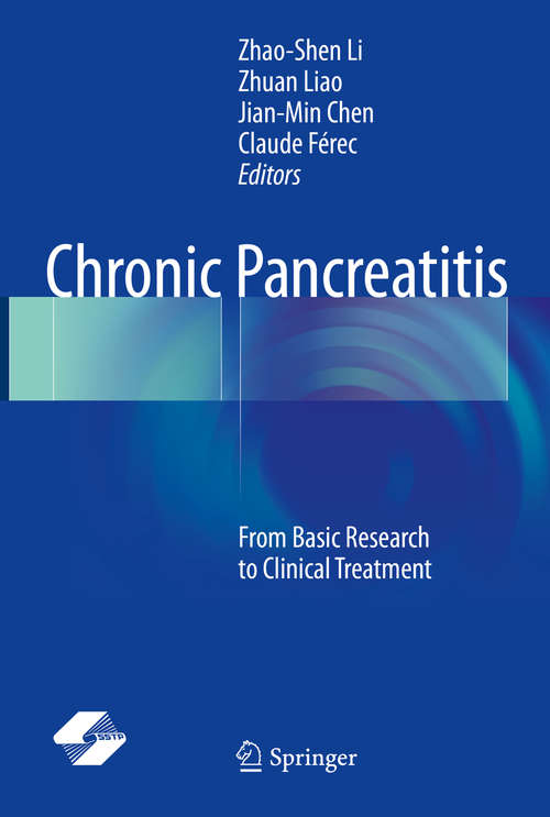 Book cover of Chronic Pancreatitis: From Basic Research to Clinical Treatment