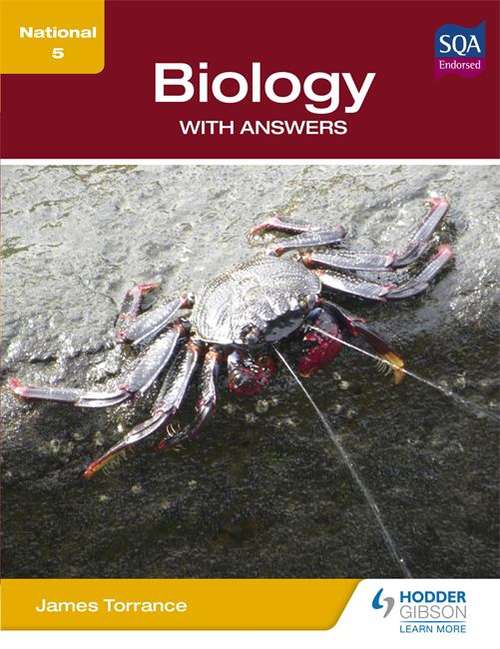 Book cover of SQA National 5 Biology: With Answers (PDF)