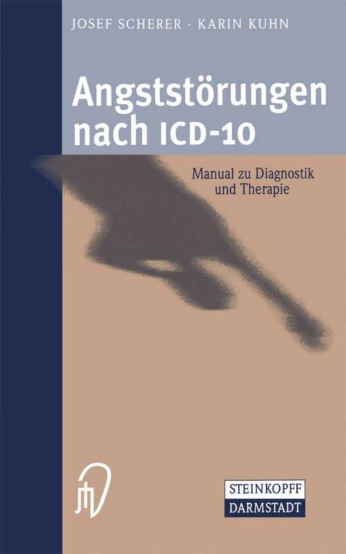 Book cover of Angststörungen nach ICD-10: Manual zu Diagnostik und Therapie (2002)