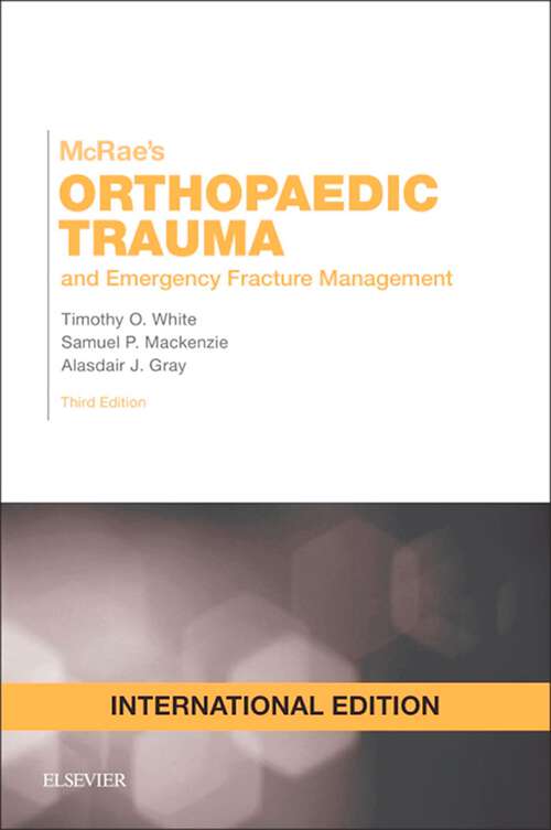 Book cover of McRae's Orthopaedic Trauma and Emergency Fracture Management (3)