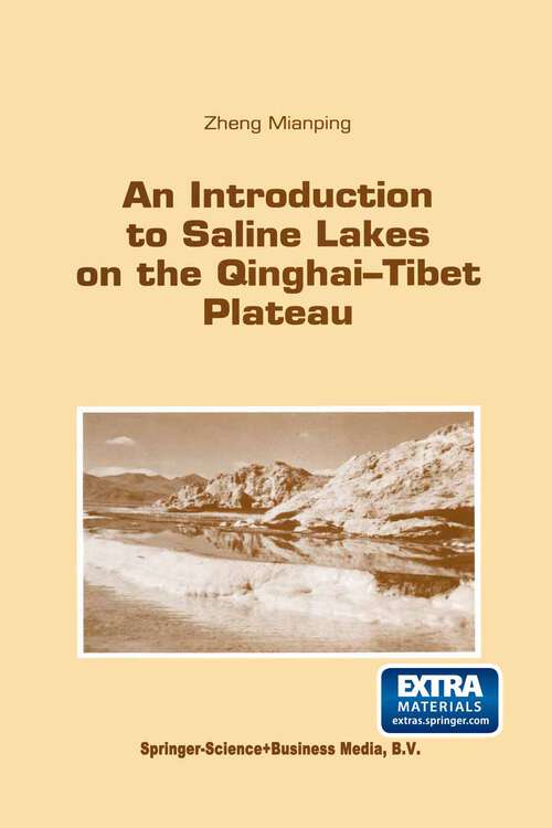Book cover of An Introduction to Saline Lakes on the Qinghai—Tibet Plateau (1997) (Monographiae Biologicae #76)