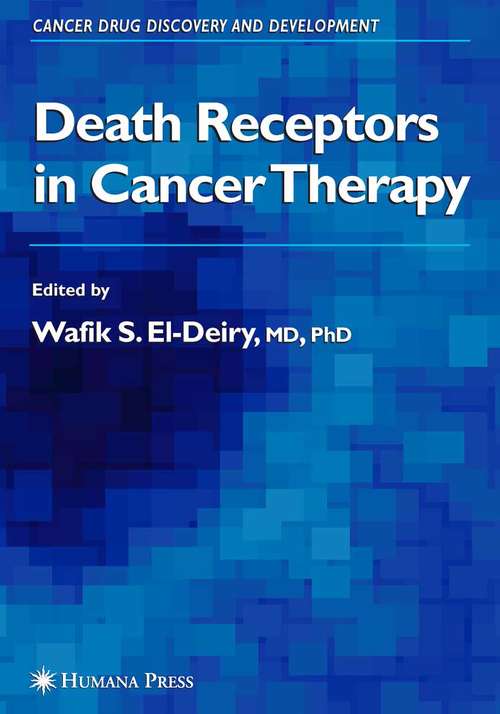 Book cover of Death Receptors in Cancer Therapy (2005) (Cancer Drug Discovery and Development)