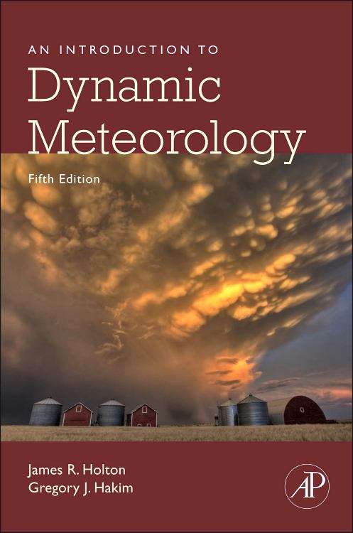 Book cover of An Introduction To Dynamic Meteorology (PDF)