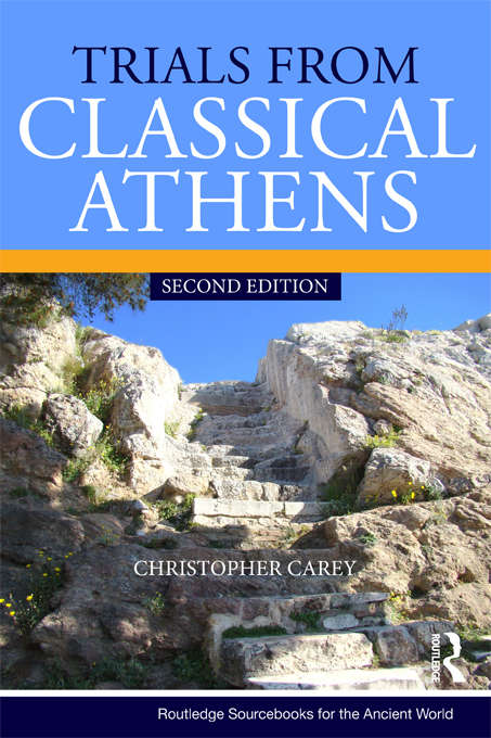 Book cover of Trials from Classical Athens