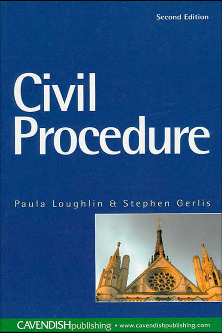 Book cover of Civil Procedure