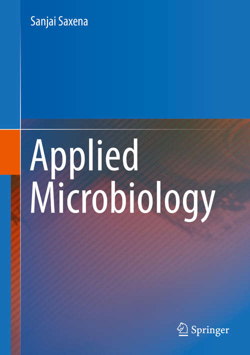 Book cover of Applied Microbiology (2015)