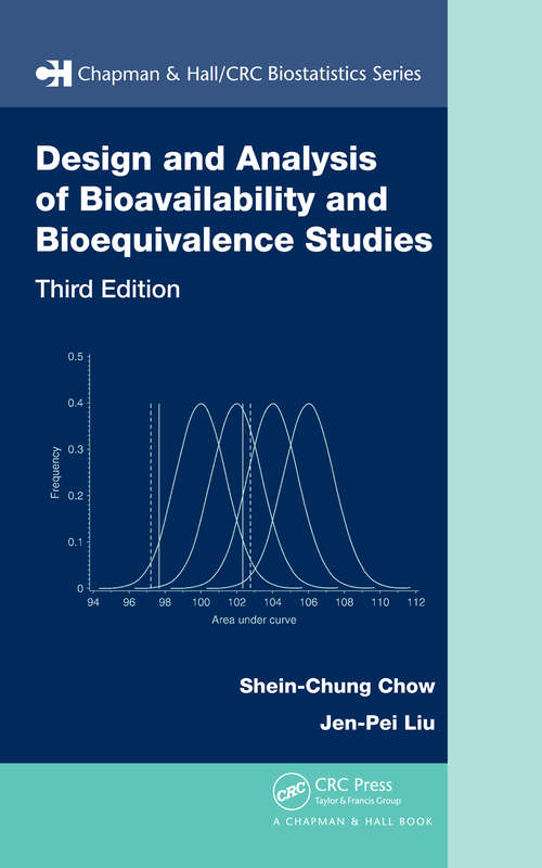 Book cover of Design and Analysis of Bioavailability and Bioequivalence Studies (3)
