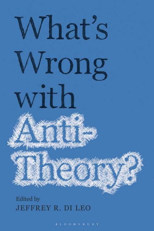 Book cover of What’s Wrong with Antitheory?