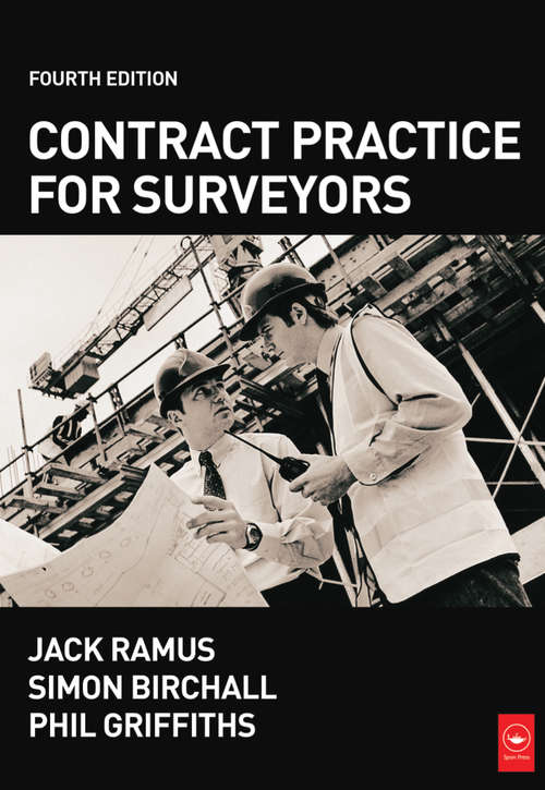 Book cover of Contract Practice for Surveyors