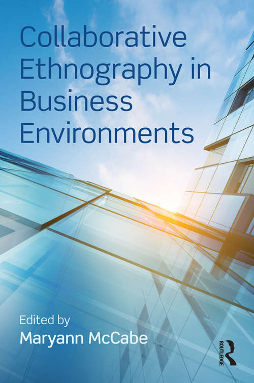 Book cover of Collaborative Ethnography in Business Environments