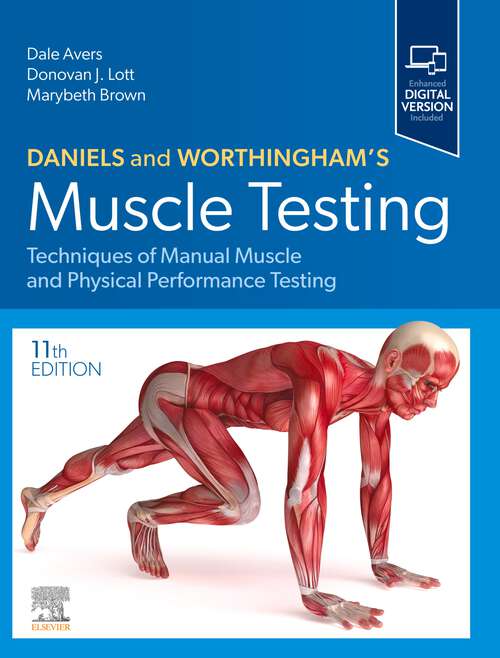 Book cover of Daniels and Worthingham's Muscle Testing - E-Book: Daniels and Worthingham's Muscle Testing - E-Book (11)