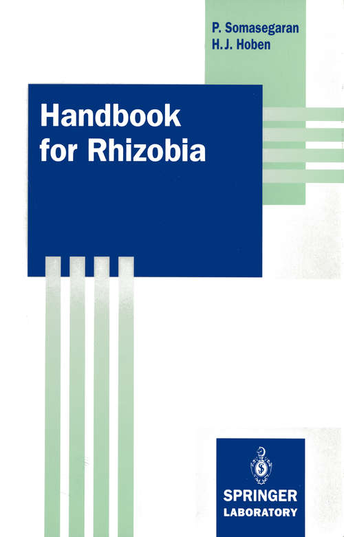 Book cover of Handbook for Rhizobia: Methods in Legume-Rhizobium Technology (1994)