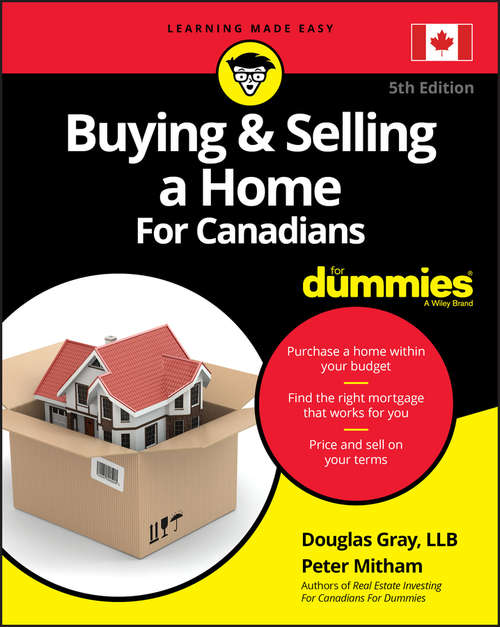 Book cover of Buying and Selling a Home For Canadians For Dummies (5)