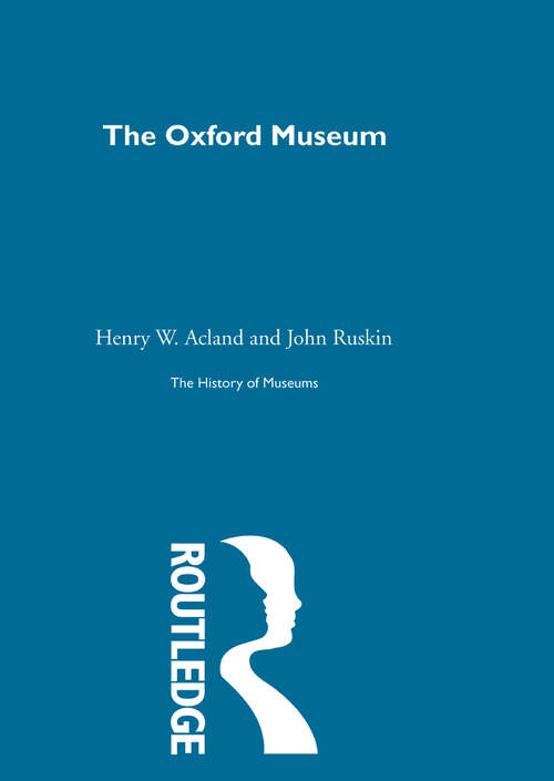 Book cover of The History of Museums   Vol 8