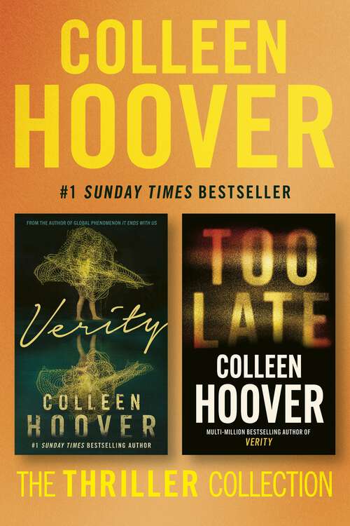 Book cover of Colleen Hoover Ebook Box Set: The Thriller Collection