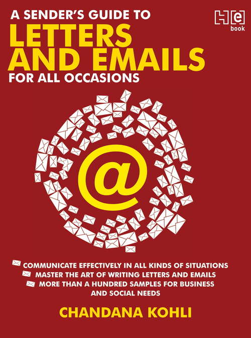 Book cover of A Sender’s Guide to Letters and Emails