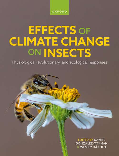 Book cover of Effects of Climate Change on Insects: Physiological, Evolutionary, and Ecological Responses