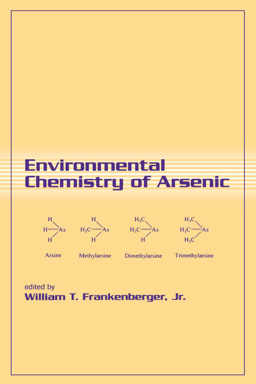 Book cover of Environmental Chemistry of Arsenic