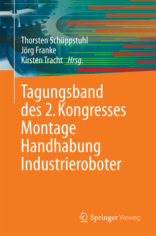 Book cover of Tagungsband des 2. Kongresses Montage Handhabung Industrieroboter