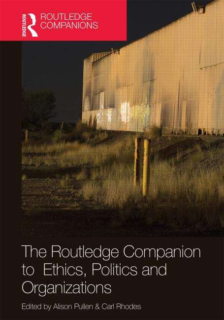 Book cover of The Routledge Companion to Ethics, Politics and Organizations (PDF) (Routledge Companions In Business, Management And Accounting Ser.)