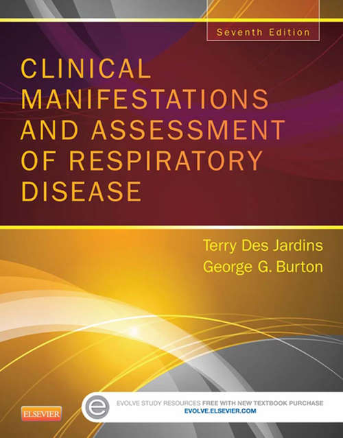 Book cover of Clinical Manifestations & Assessment of Respiratory Disease - E-Book (7)